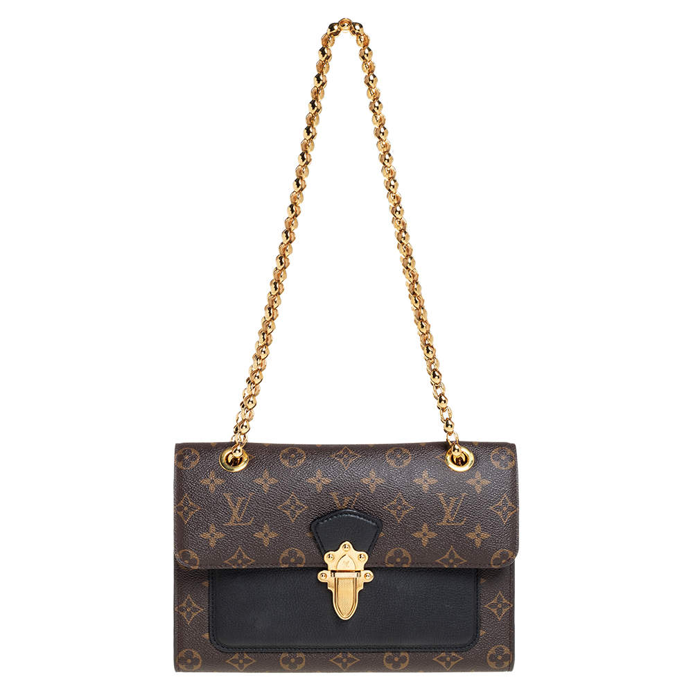Louis Vuitton Victoire bag Brown Leather ref.227322 - Joli Closet