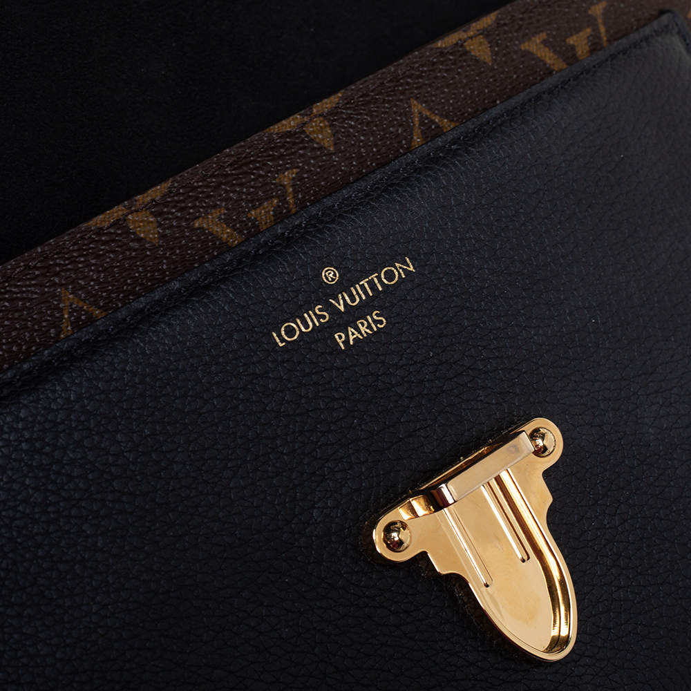 Victoire leather handbag Louis Vuitton Black in Leather - 29824276