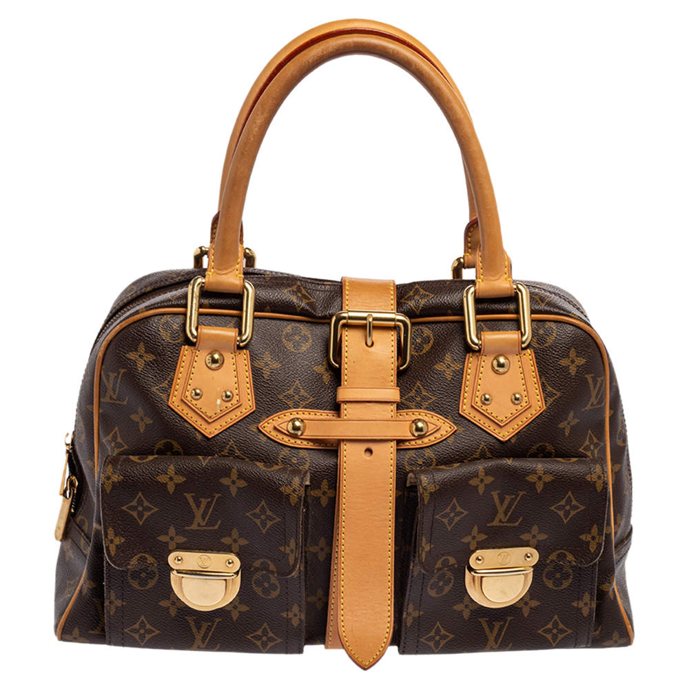 Pre Owned Louis Vuitton Monogram Canvas Manhattan GM Bag