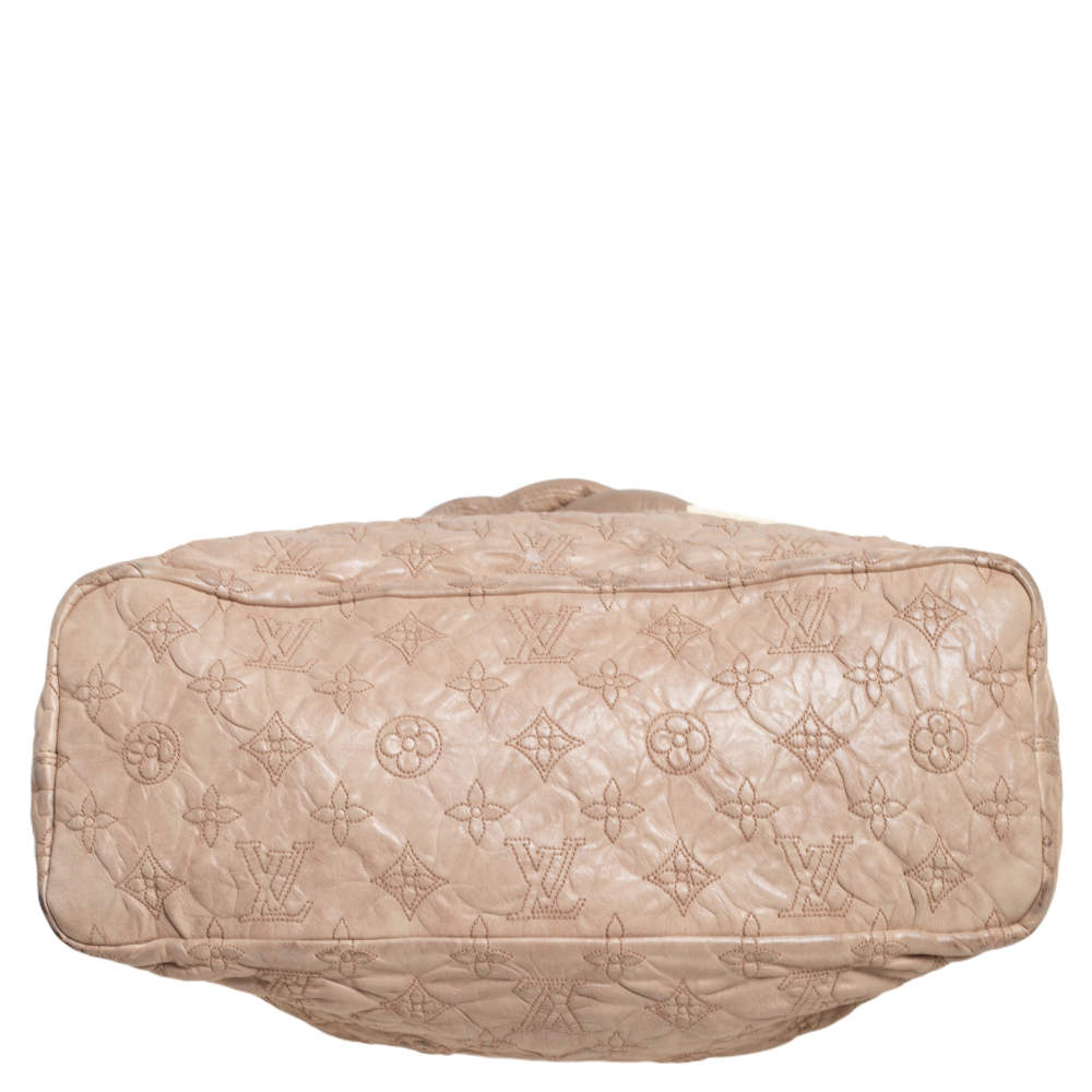 Louis Vuitton Beige Monogram Leather Limited Edition Stratus Olympe PM Bag  at 1stDibs