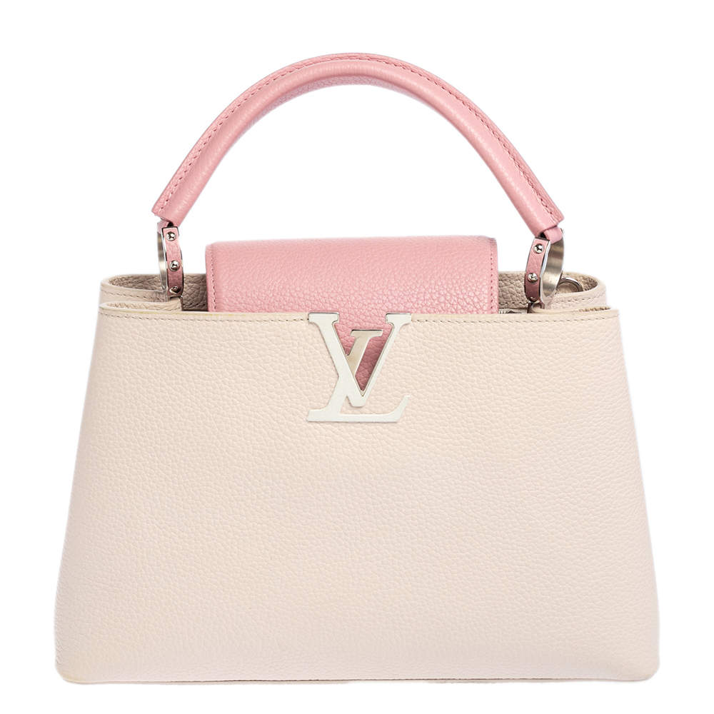 Louis Vuitton Capucines Womens Handbags, Pink