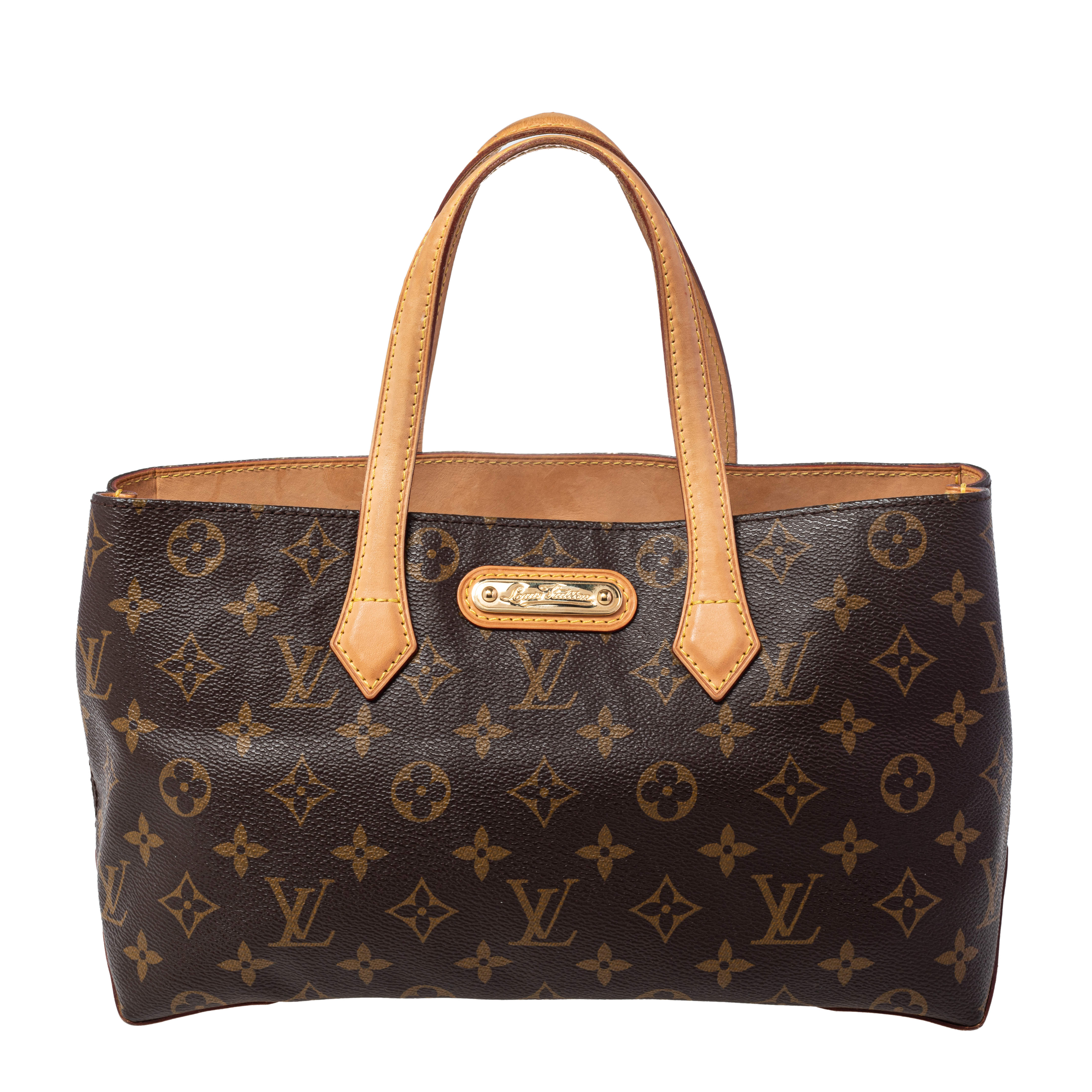 Pre Owned Louis Vuitton Monogram Canvas Wilshire PM Bag
