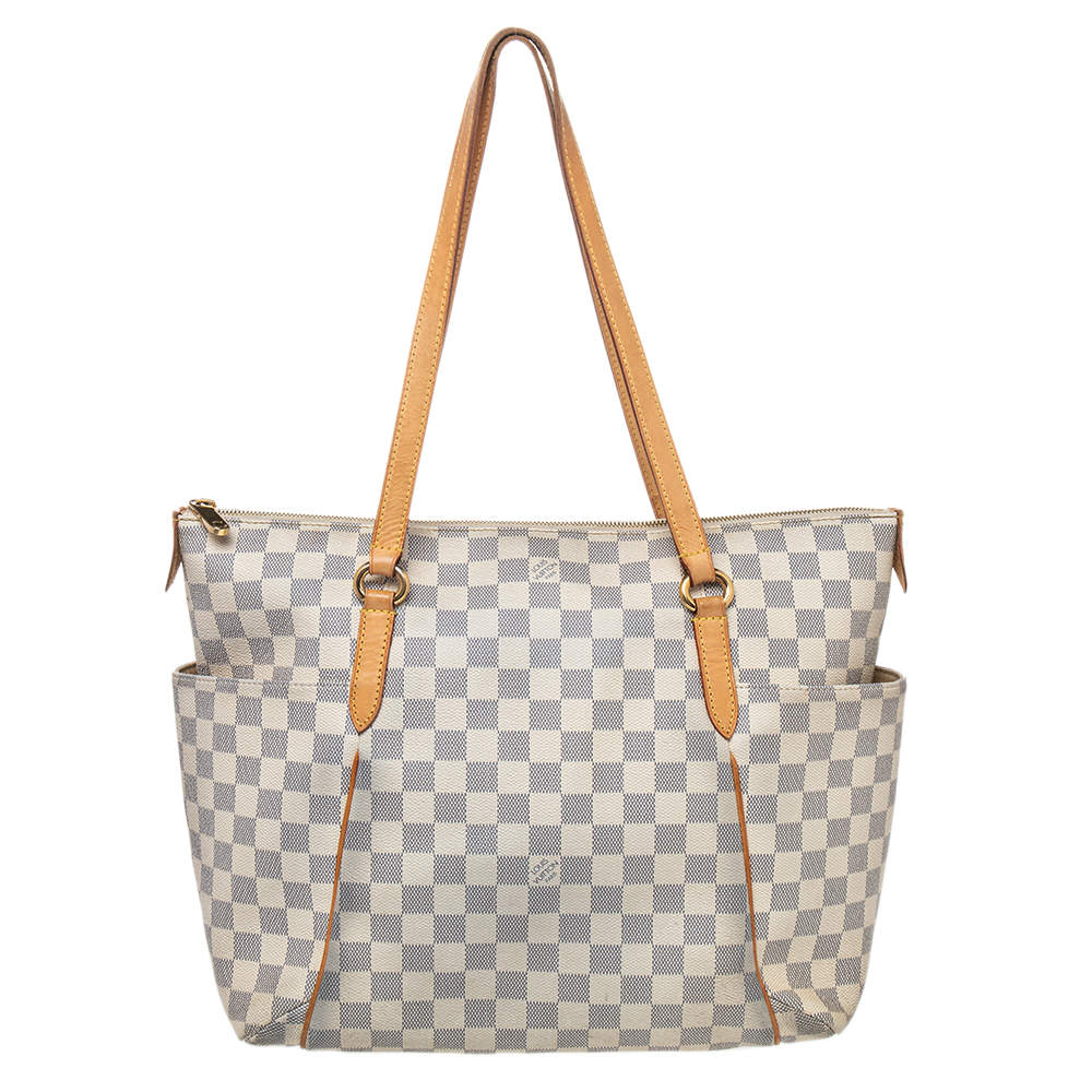 مملوكة مسبقًا Louis Vuitton Damier Azur Canvas Totally MM Bag