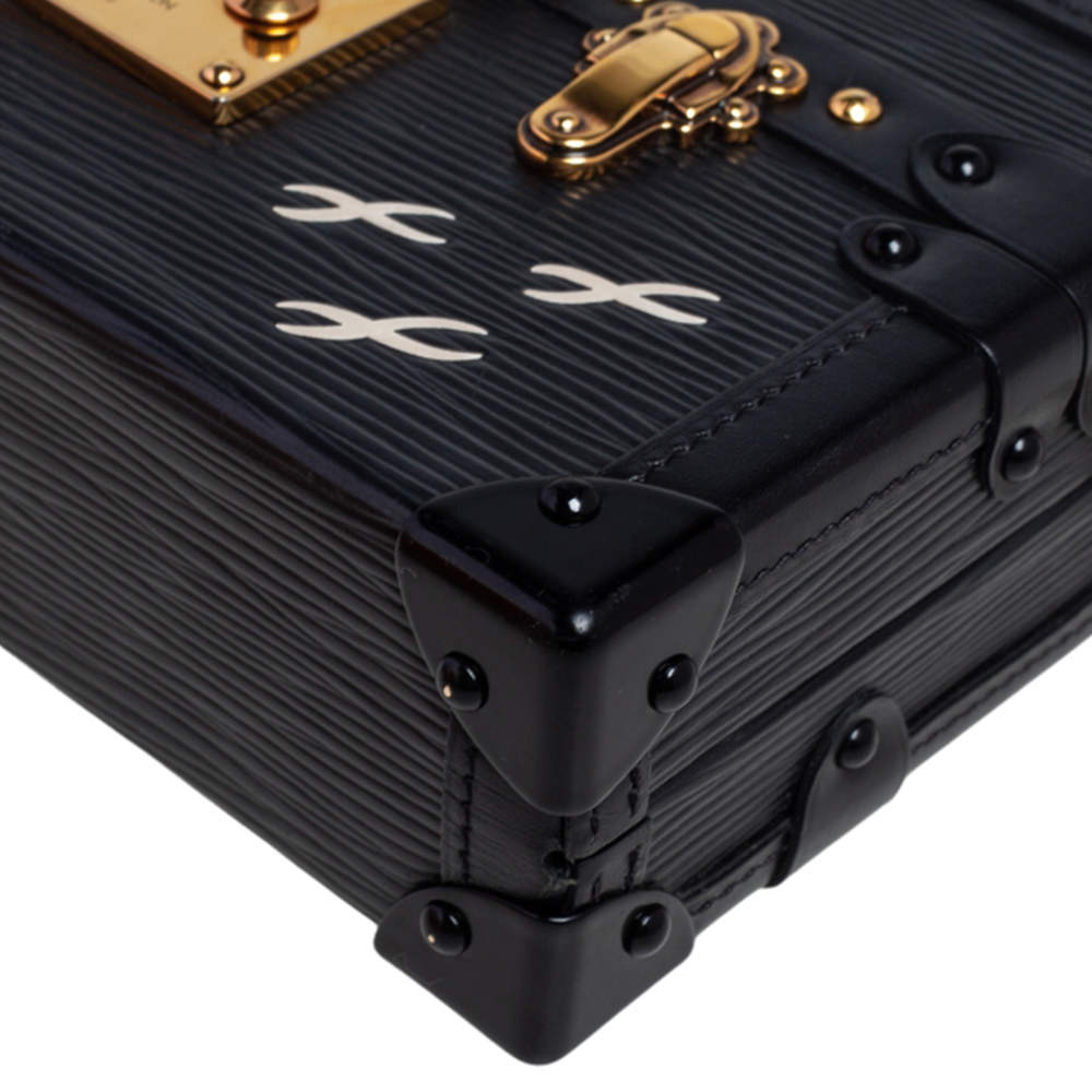 Louis Vuitton Petite Malle Black EPI, Luxury, Bags & Wallets on Carousell