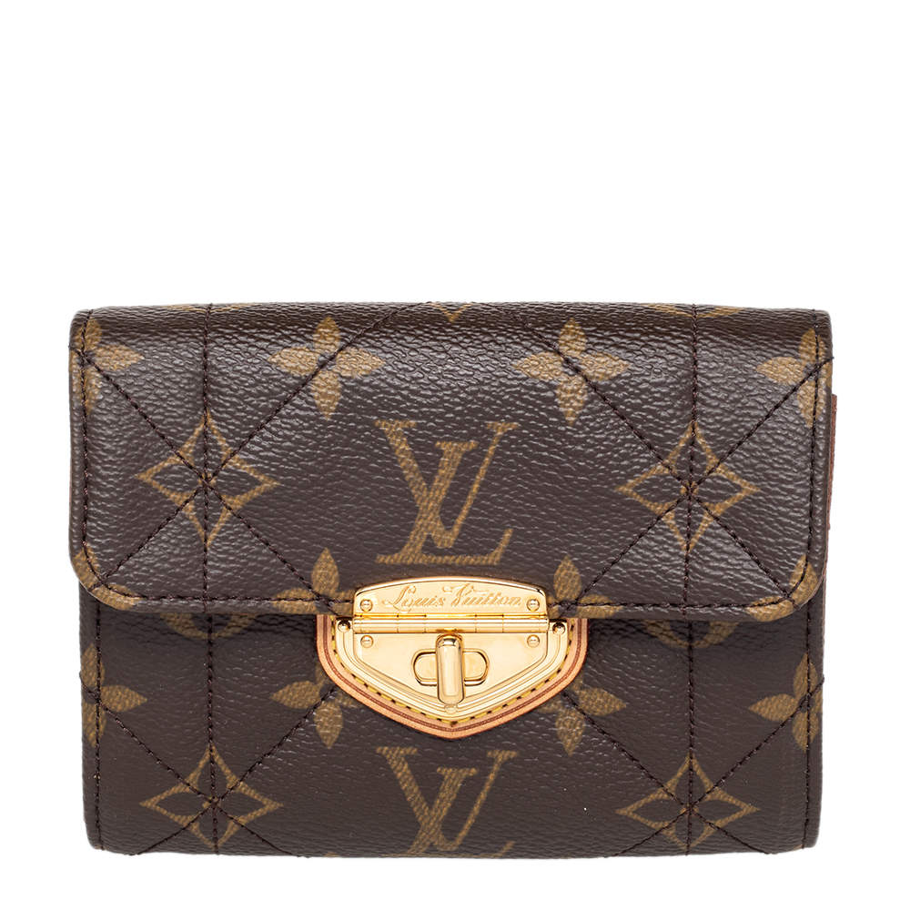 مملوكة مسبقًا Louis Vuitton Monogram Canvas Etoile Compact Wallet