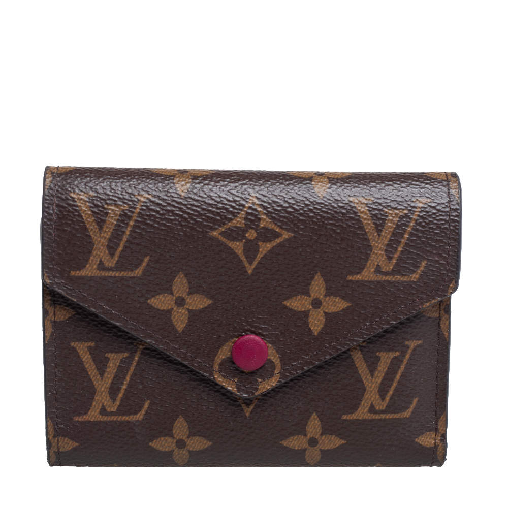 Pre Owned Louis Vuitton Monogram Canvas Victorine Wallet 