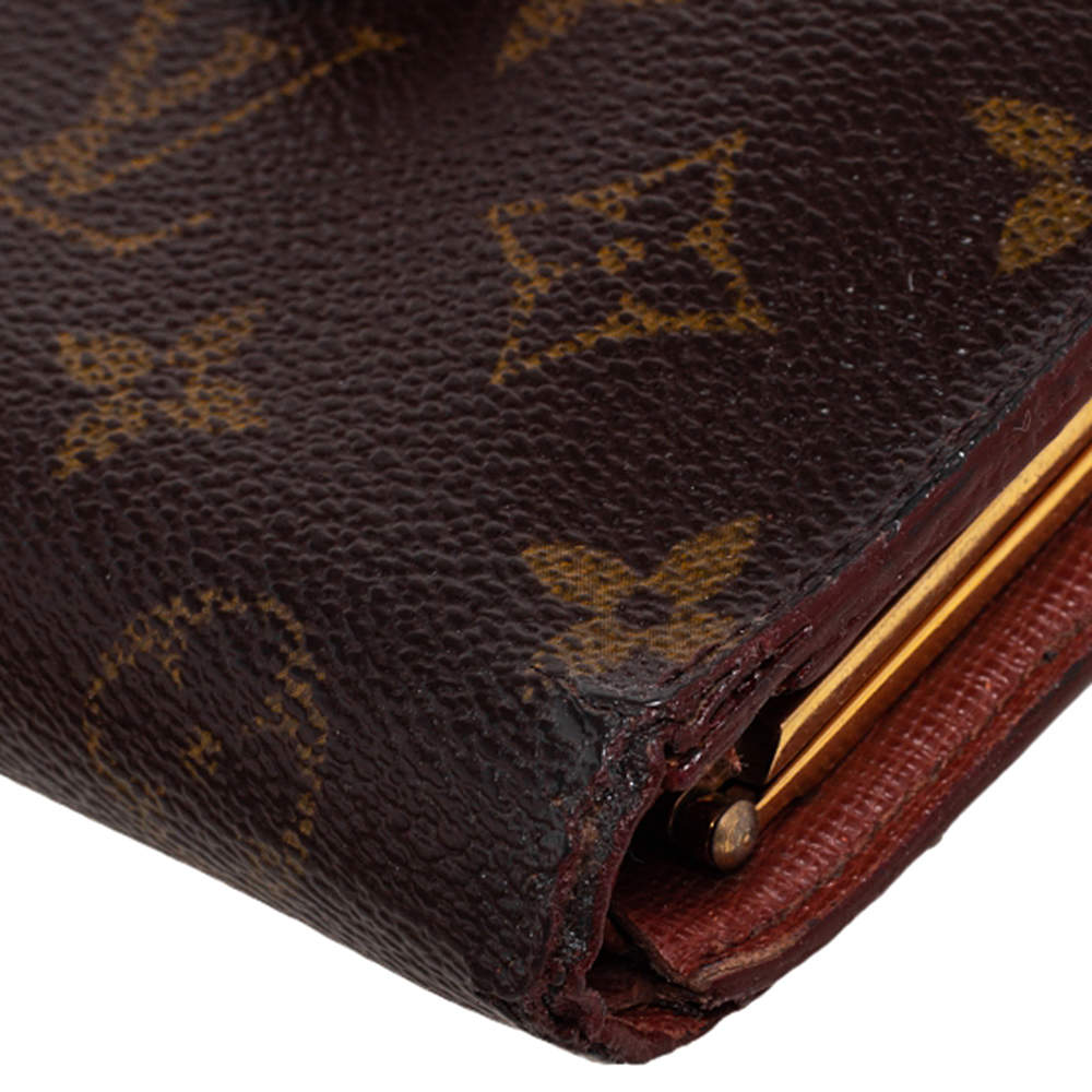 Louis Vuitton Monogram French Purse Wallet 537423