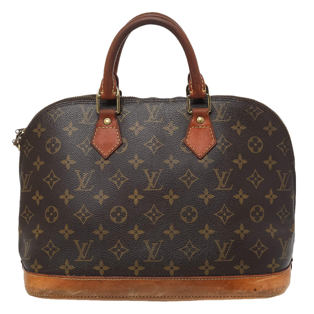 Pre Owned حقيبة لوي فيتون ألما كانفاس مونوغرامي PM