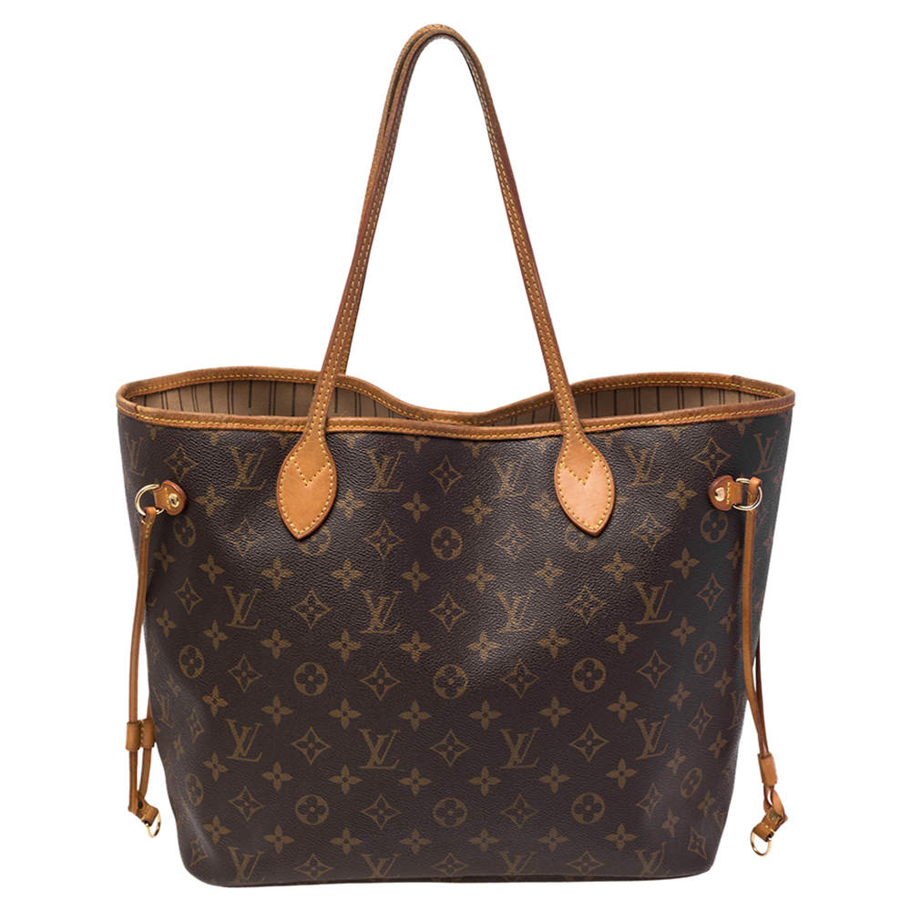 Louis Vuitton Monogram Canvas Neverfull MM Bag