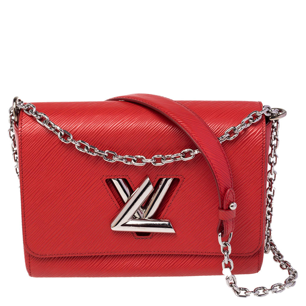 Louis Vuitton Coquelicot EPI Leather Twist mm Bag