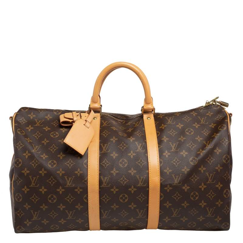 Pre Owned حقيبة لوي فيتون كيبال باندوليير كانفاس مونوغرامي 50