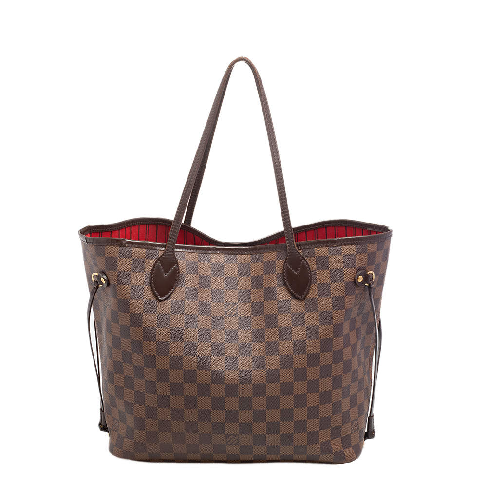 Louis Vuitton, Bags, Nwot Authentic New Louis Vuitton Neverfull Mm Damier  Ebene Canvas Tote Bag