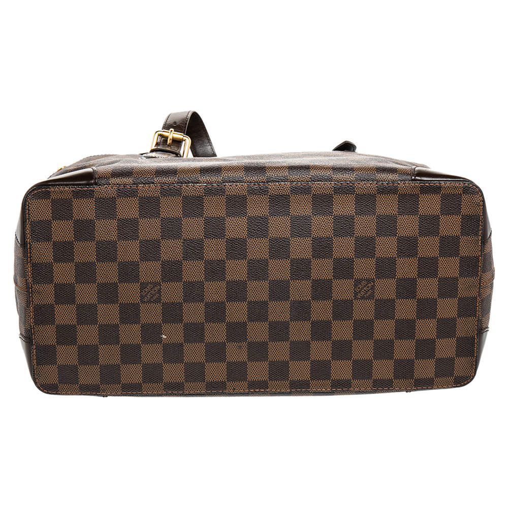 Louis Vuitton Damier Ebene Canvas Leather Hampstead MM Bag – Reeluxs Luxury