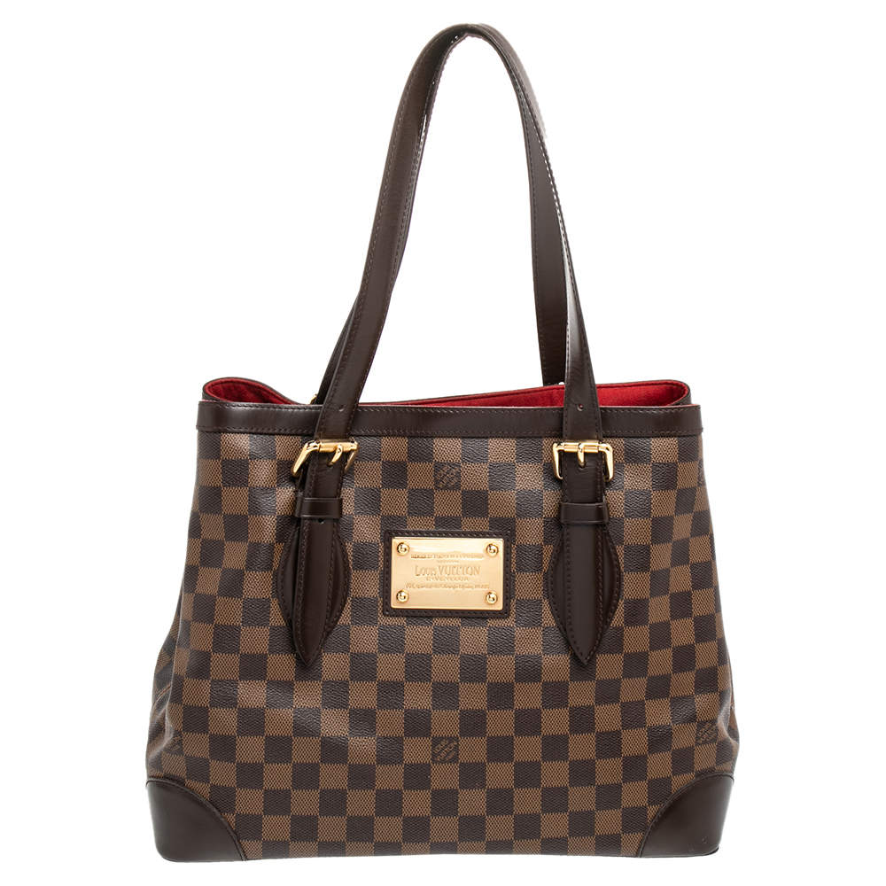 مملوكة مسبقًا Louis Vuitton Damier Ebene Canvas Hampstead MM Bag