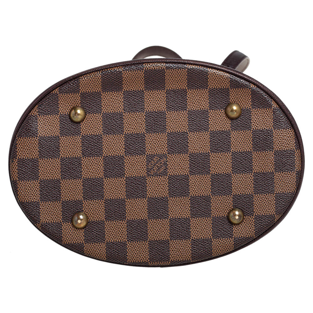 Louis Vuitton Vintage Damier Ebene Marais Bucket Bag - Brown Bucket Bags,  Handbags - LOU655047