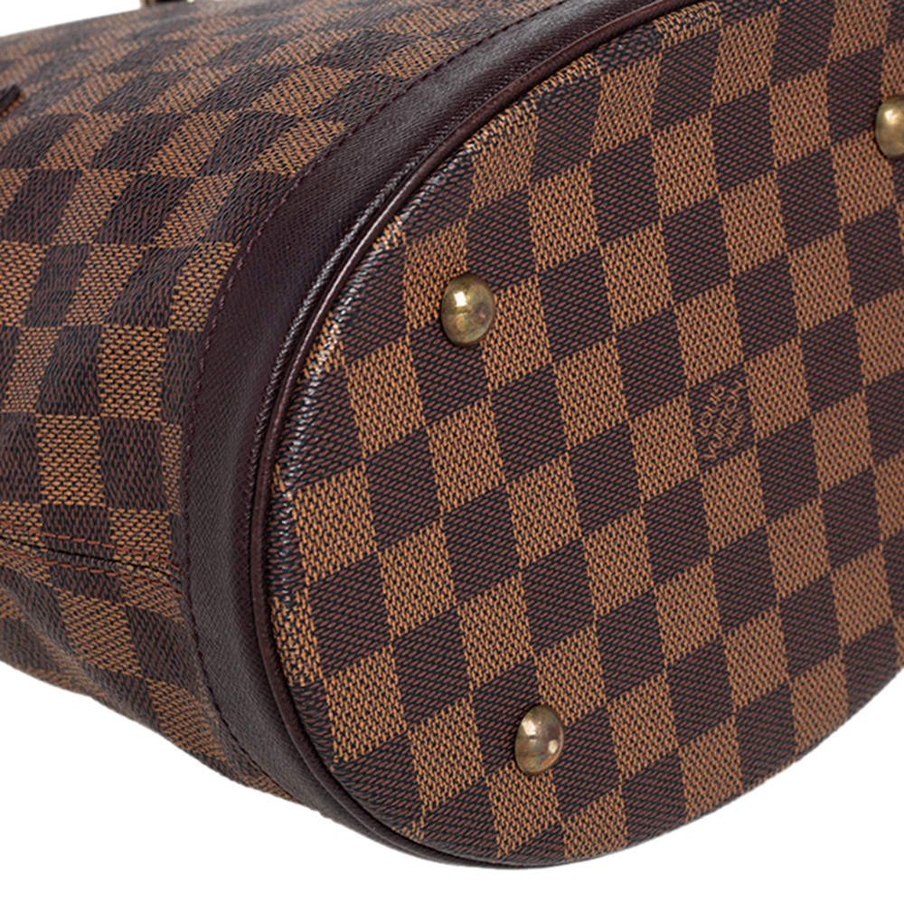 Louis Vuitton Damier Ebene Marais Bucket Bag Brown ref.733371