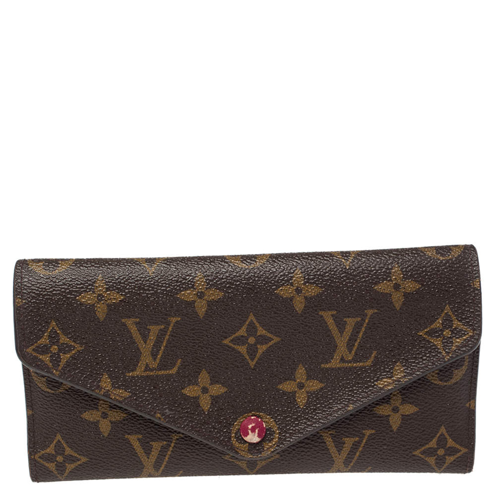 Pre Owned Louis Vuitton Monogram Canvas Josephine Wallet