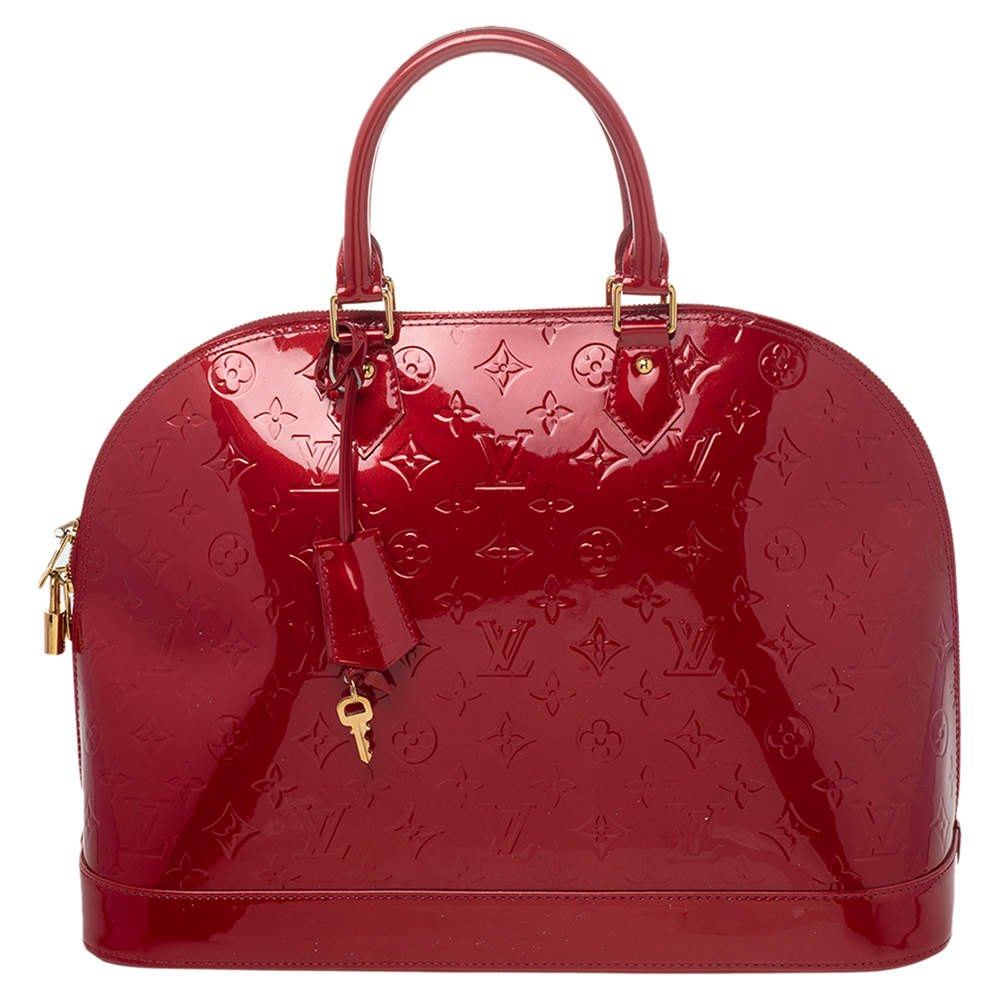 مملوكة مسبقًا حقيبة لوي فيتون ألما فيرنيه بوم دامور مونوغرامي GM