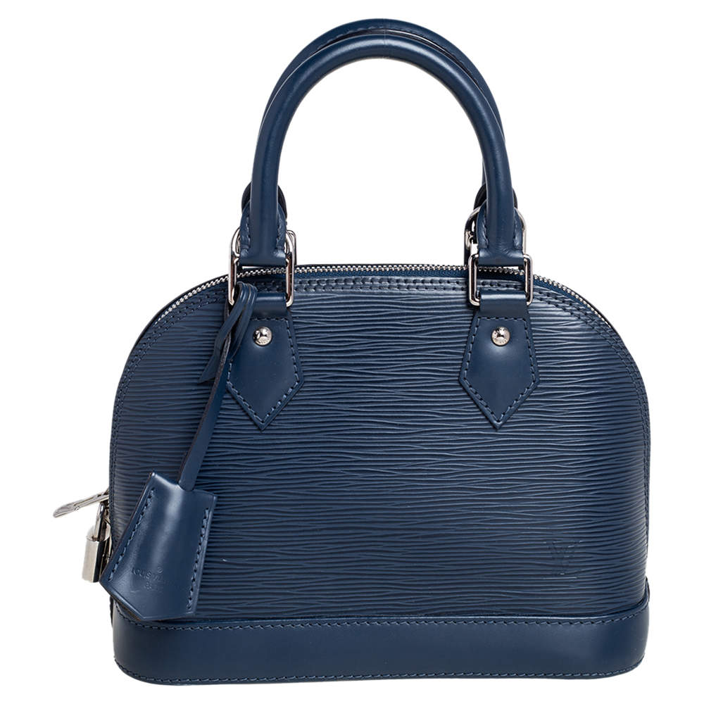 Pre Owned حقيبة لوي فيتون ألما جلد إيبي نيلي BB