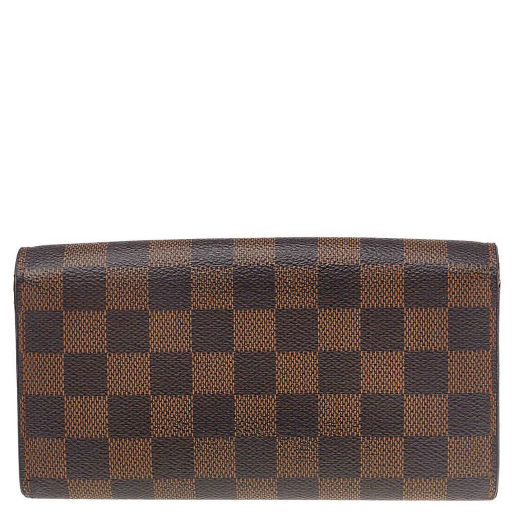 Louis Vuitton Damier Ebene Porte Tresor International Wallet