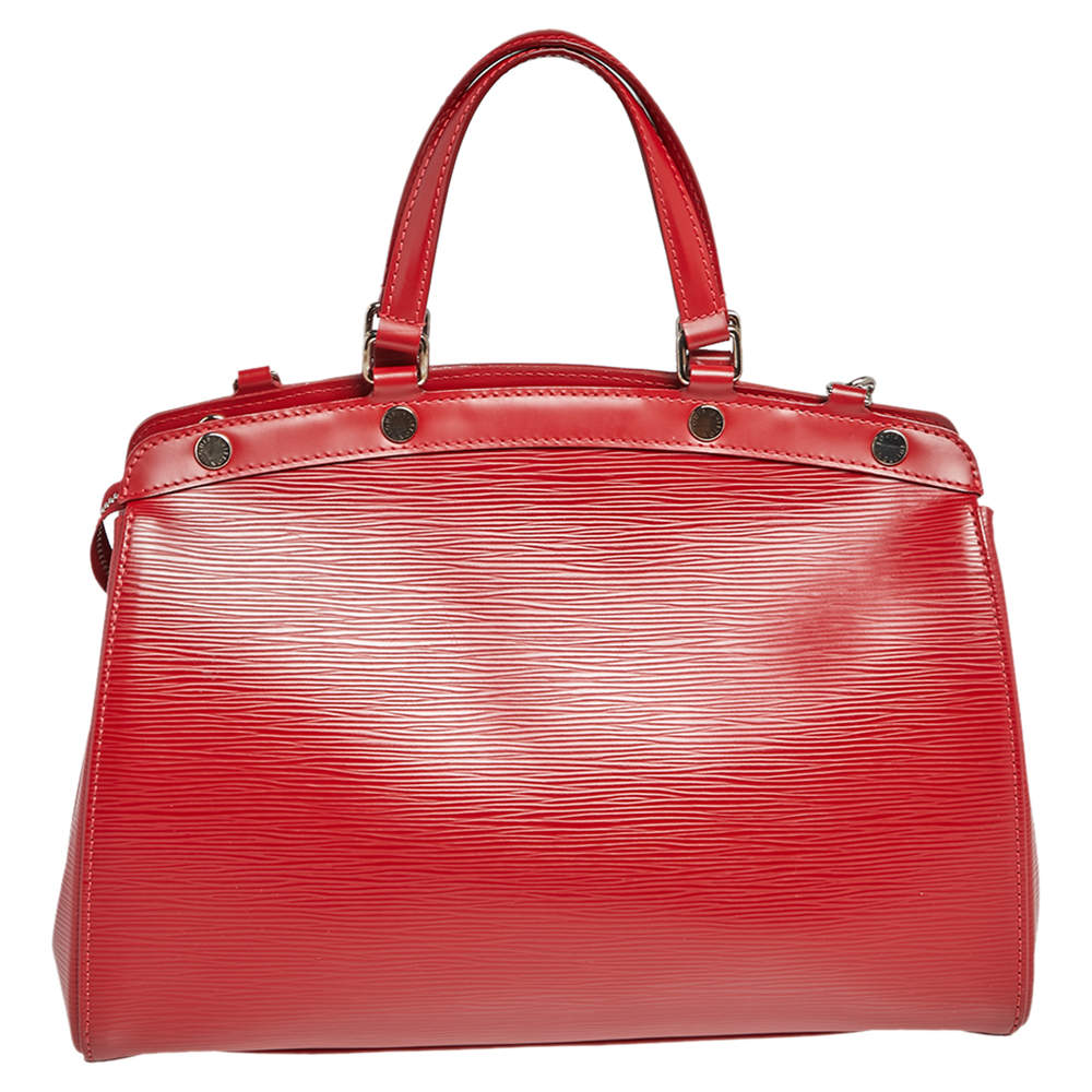 Louis Vuitton Louis Vuitton Brea Gm Carmine Red Epi Leather 2-Way