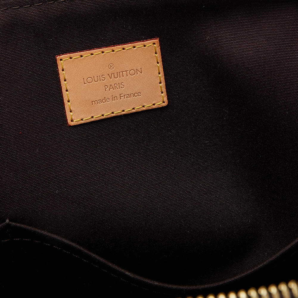 Louis Vuitton Amarante Monogram Vernis Bellevue GM Bag ○ Labellov