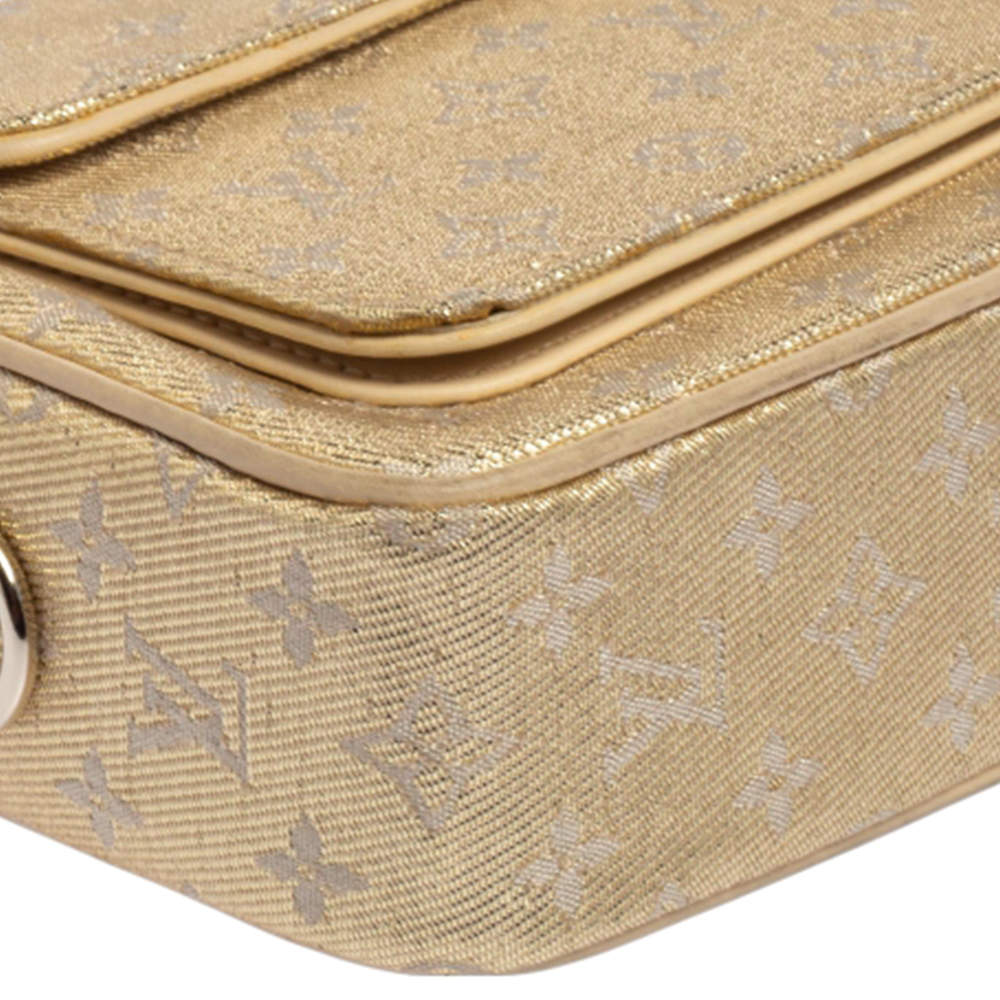 Louis Vuitton Louis Vuitton McKenna Gold Monogram Shine Party Bag