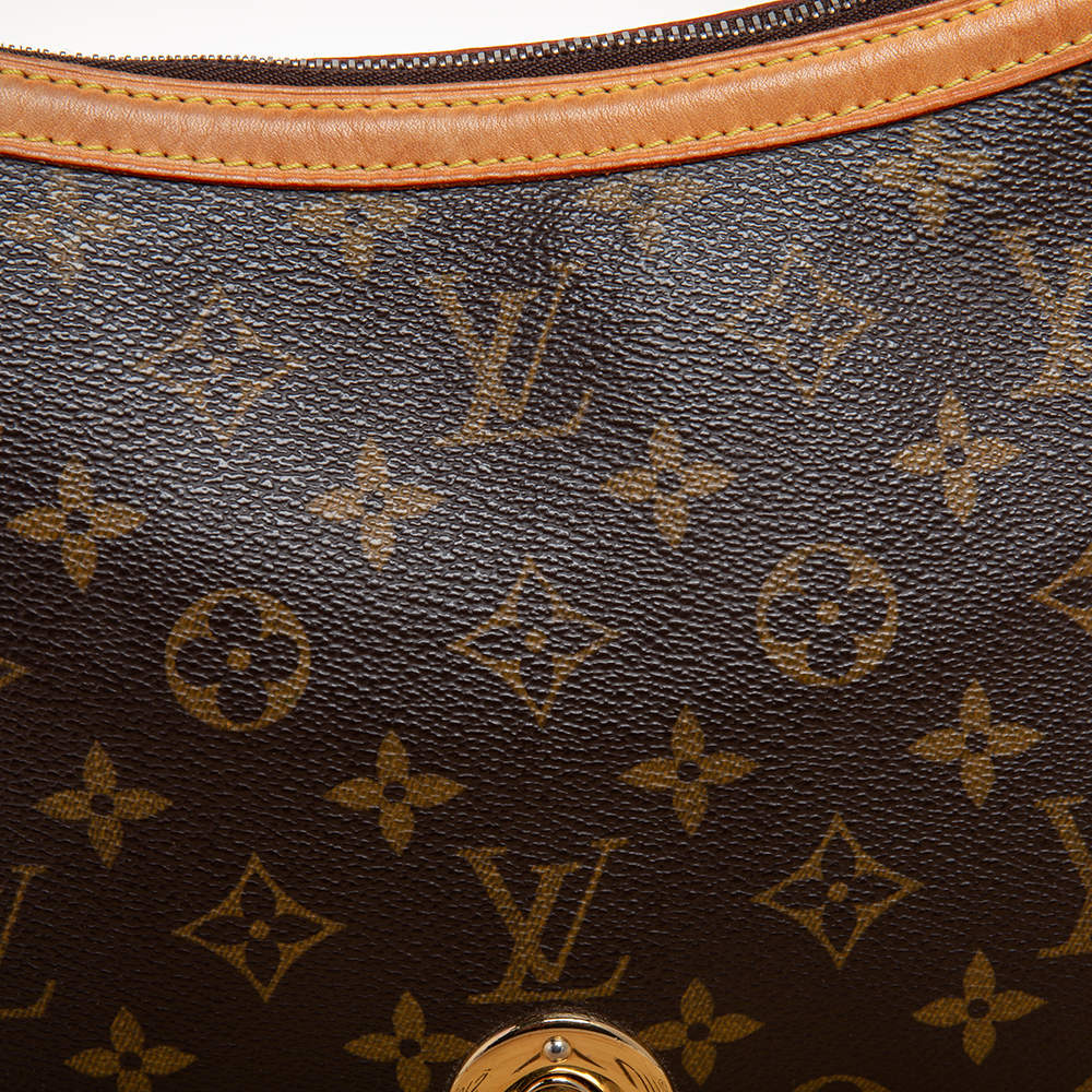 Tulum cloth handbag Louis Vuitton Brown in Cloth - 34000040