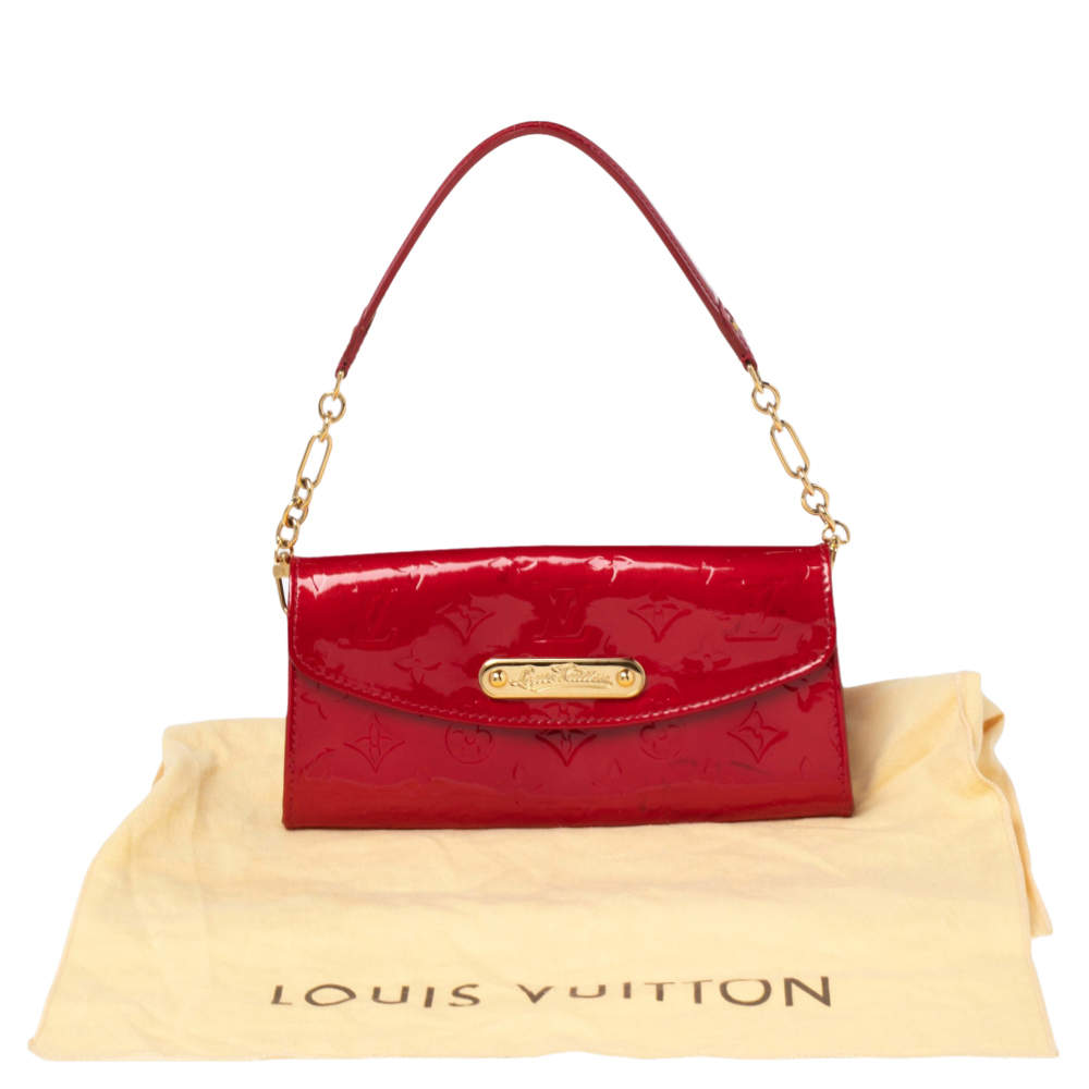 Louis Vuitton - Sunset Boulevard Monogram Vernis Leather Pomme D'Amour