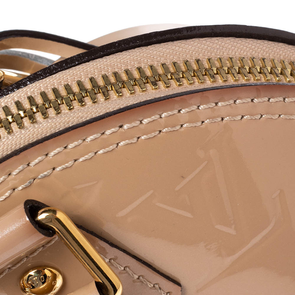 Louis Vuitton Dune Monogram Vernis Alma BB Bag – The Closet