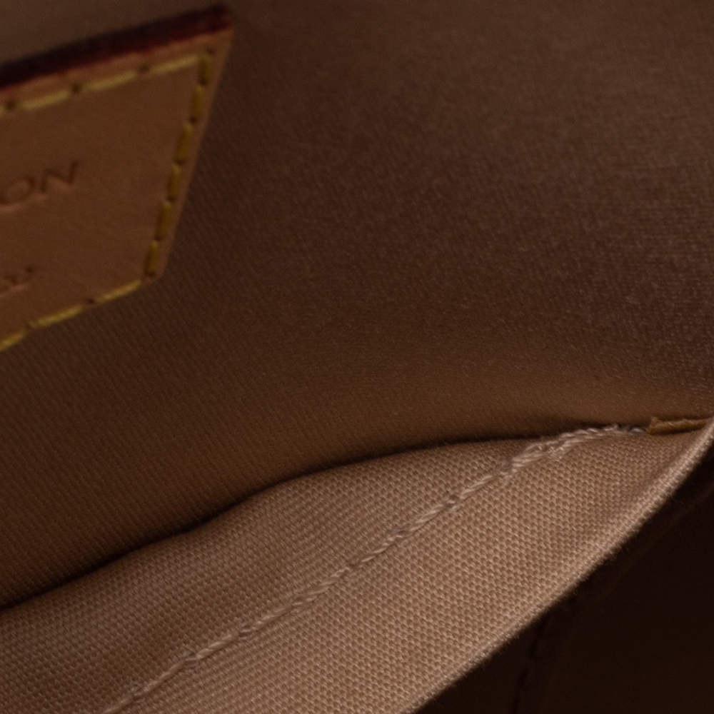 Sac Louis Vuitton Alma BB Dune Monogram Cuir vernis Beige ref.101245 - Joli  Closet