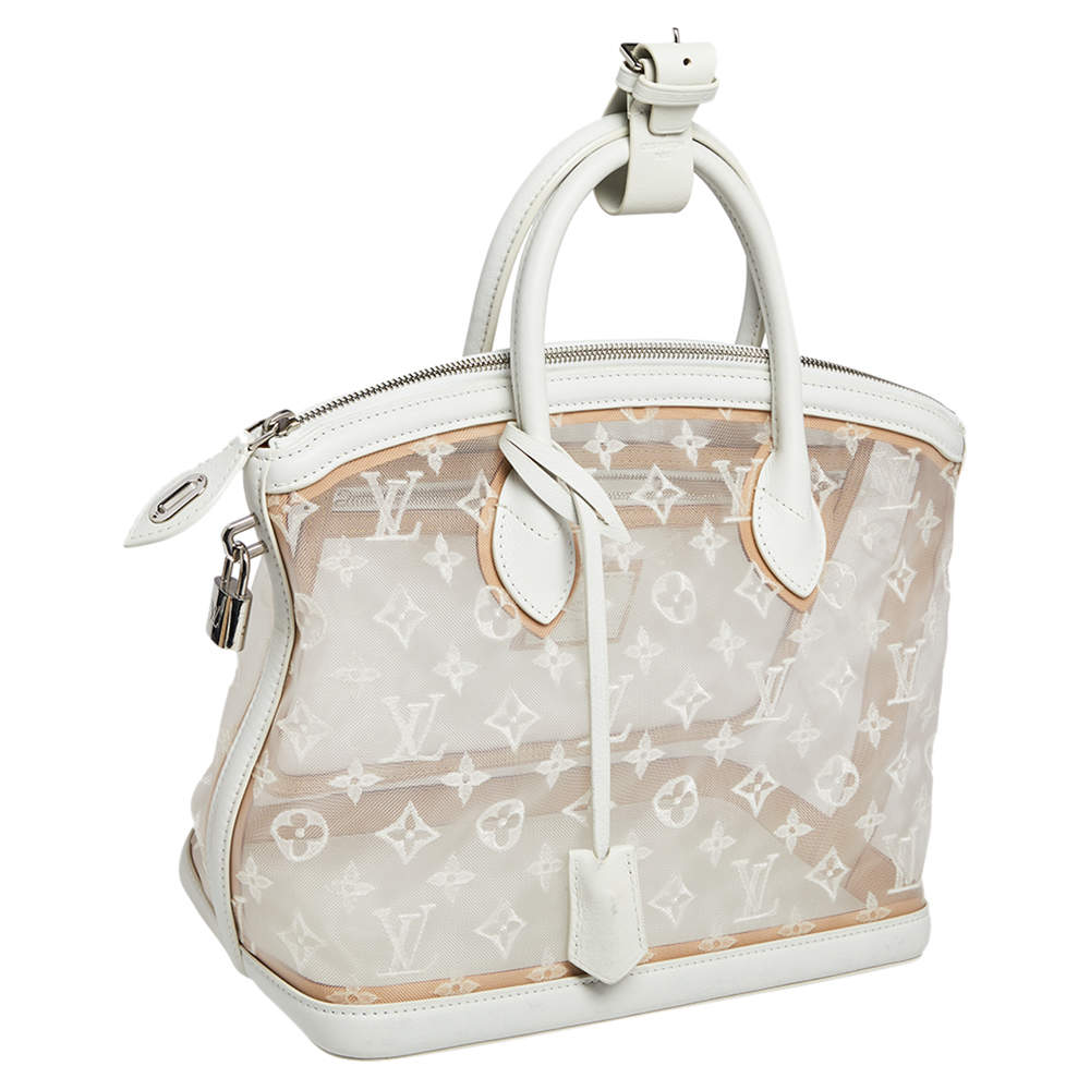 Louis Vuitton Pre-loved Monogram Transparence Lockit East-west