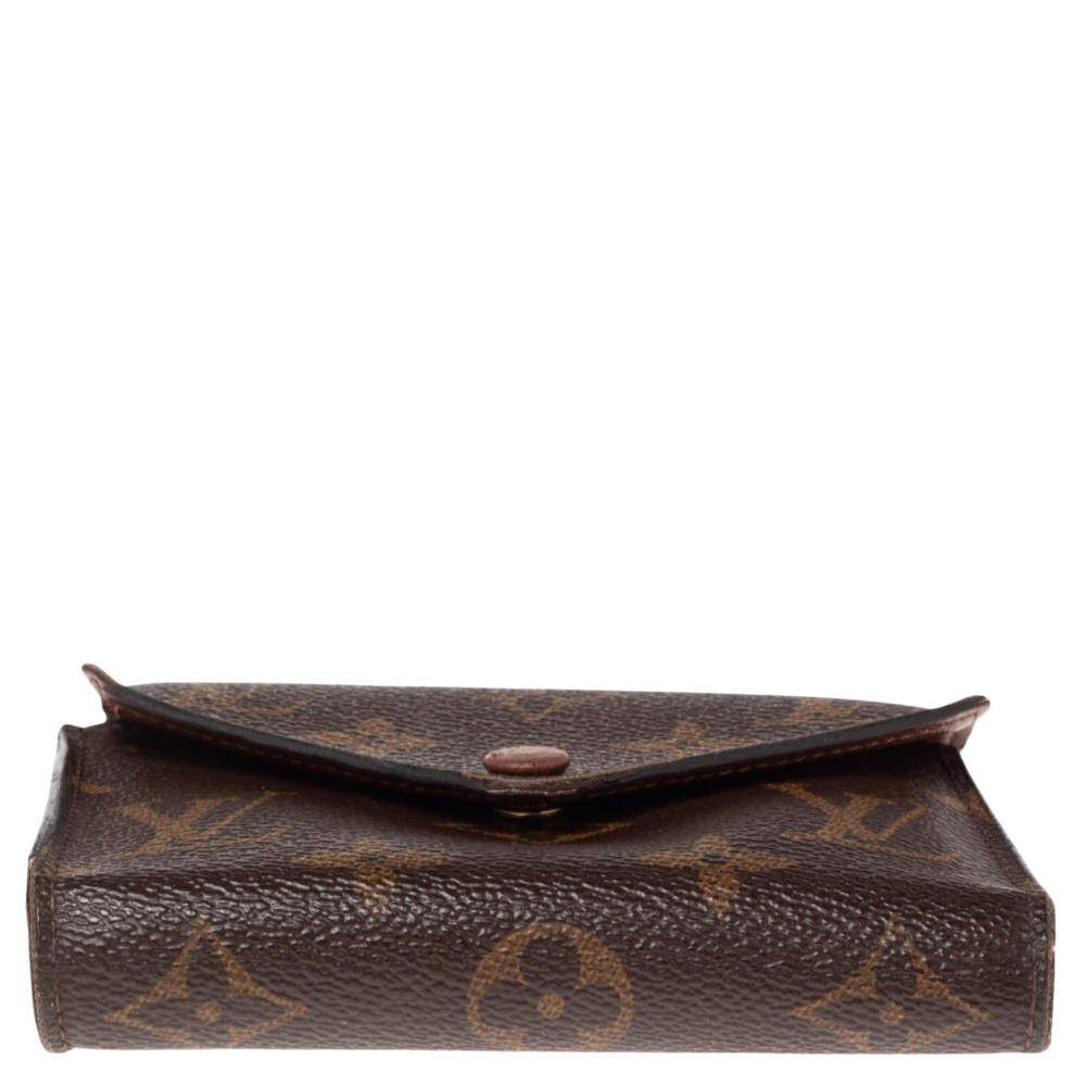 Louis Vuitton Monogram Canvas Victorine Wallet Armagnac M62472 for