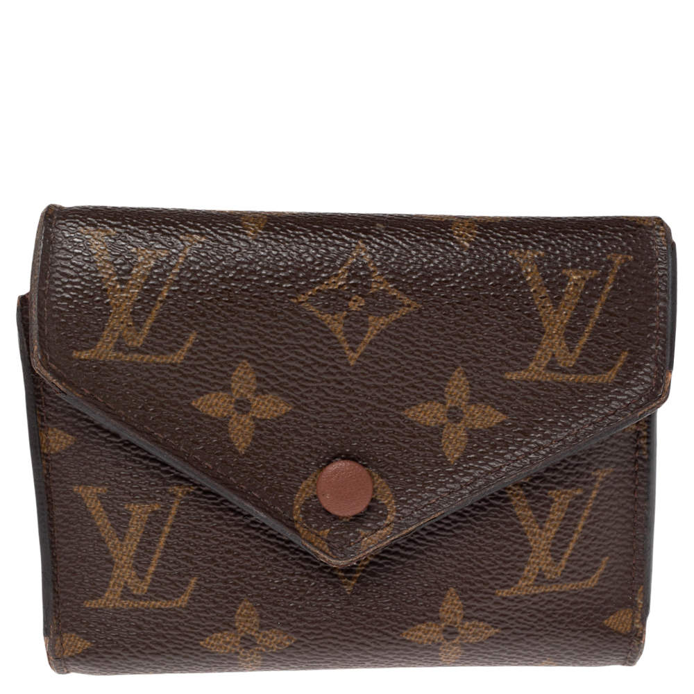 LOUIS VUITTON Monogram Victorine Wallet Armagnac 1271016