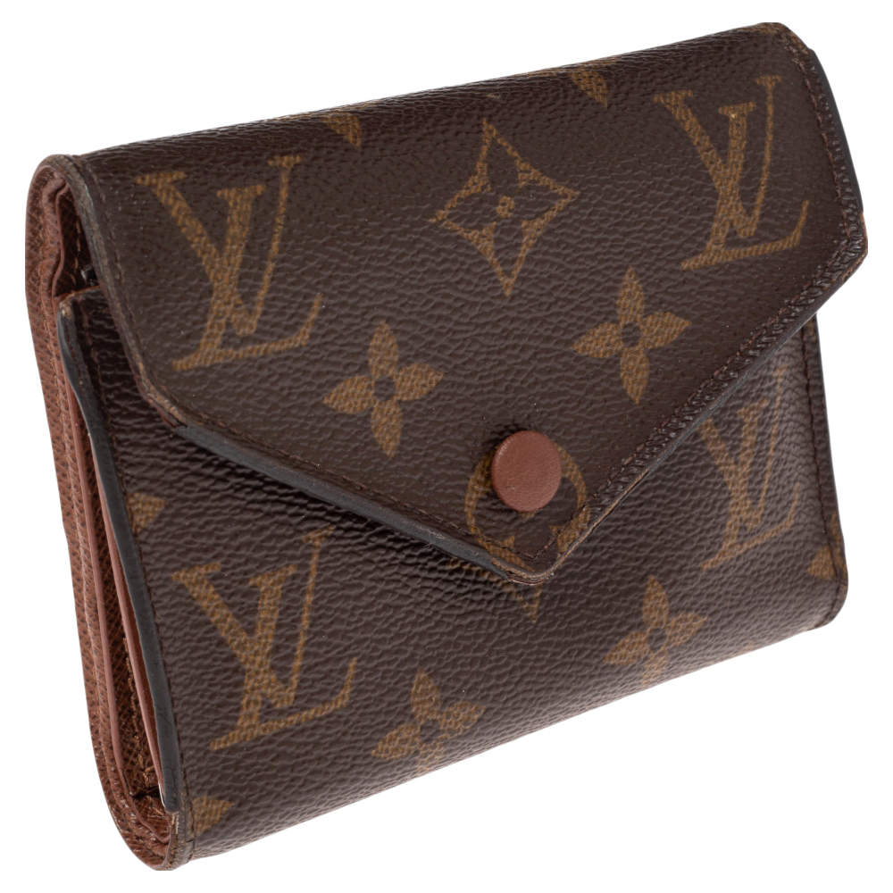 Louis Vuitton Victorine Wallet Monogram Brown Lining in Coated Canvas with  Gold-tone - US