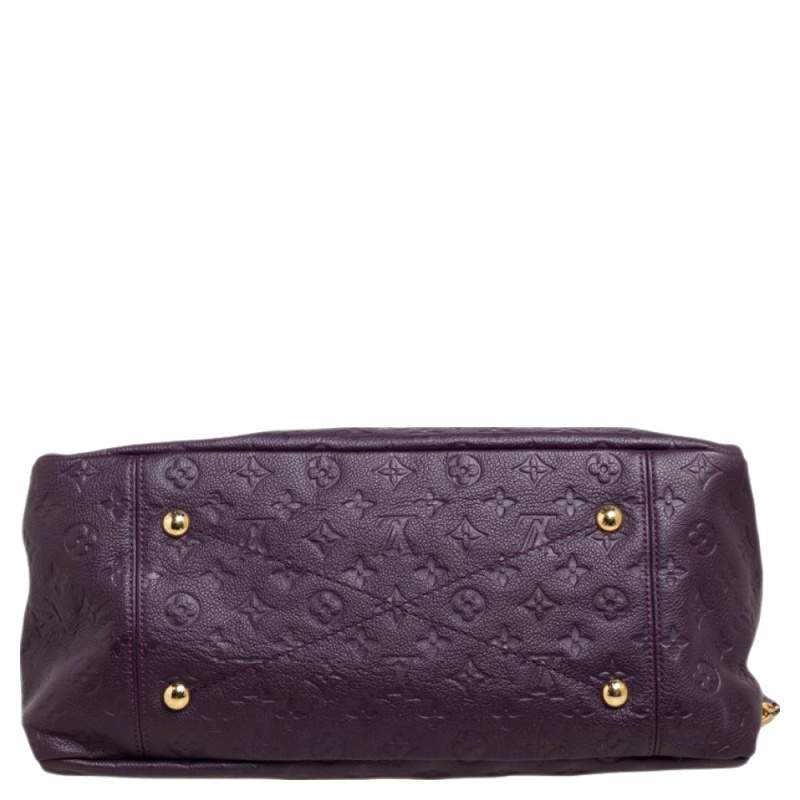 Louis Vuitton Aube Monogram Empreinte Leather Artsy MM Bag at 1stDibs