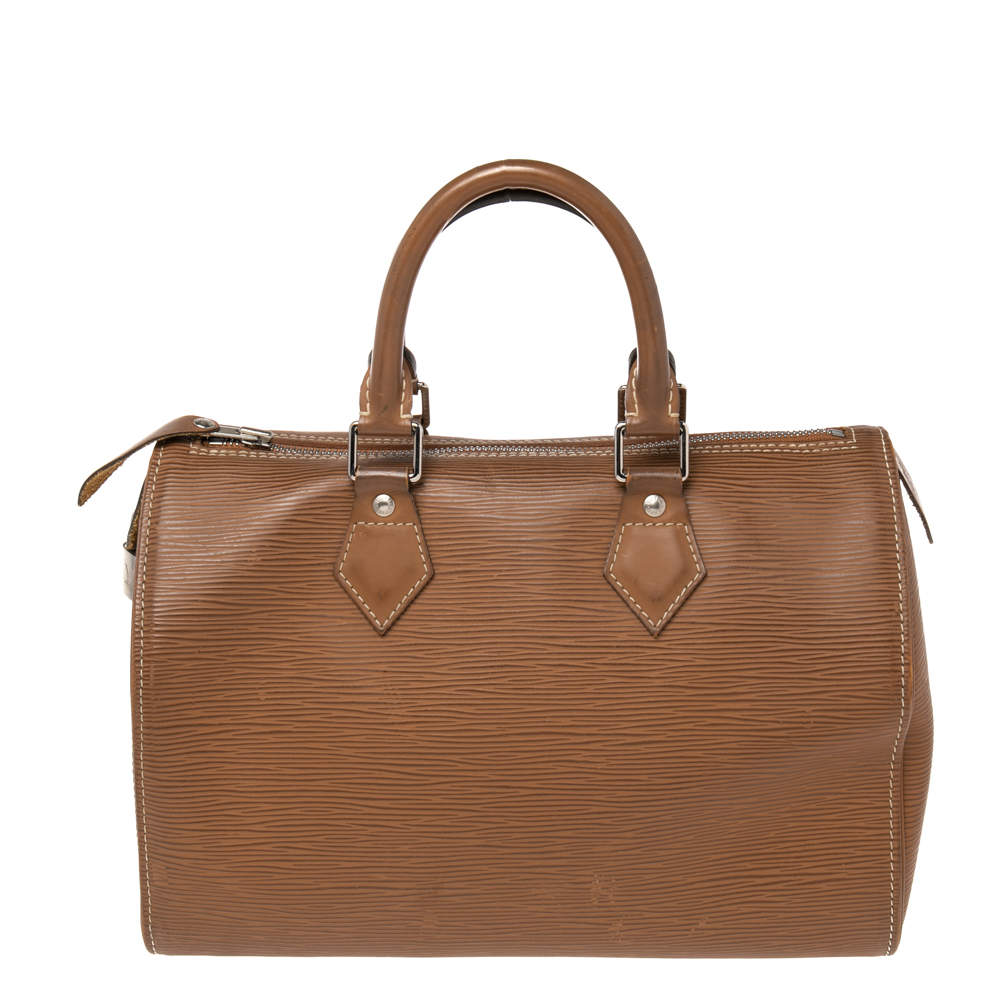 مملوكة مسبقًا Louis Vuitton Canelle Epi Leather Speedy 25 Bag