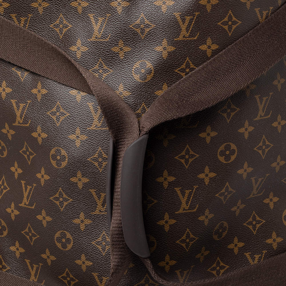 Louis Vuitton Horizon Duffle Soft Monogram 65 Brown in Canvas with  Gold-tone - US