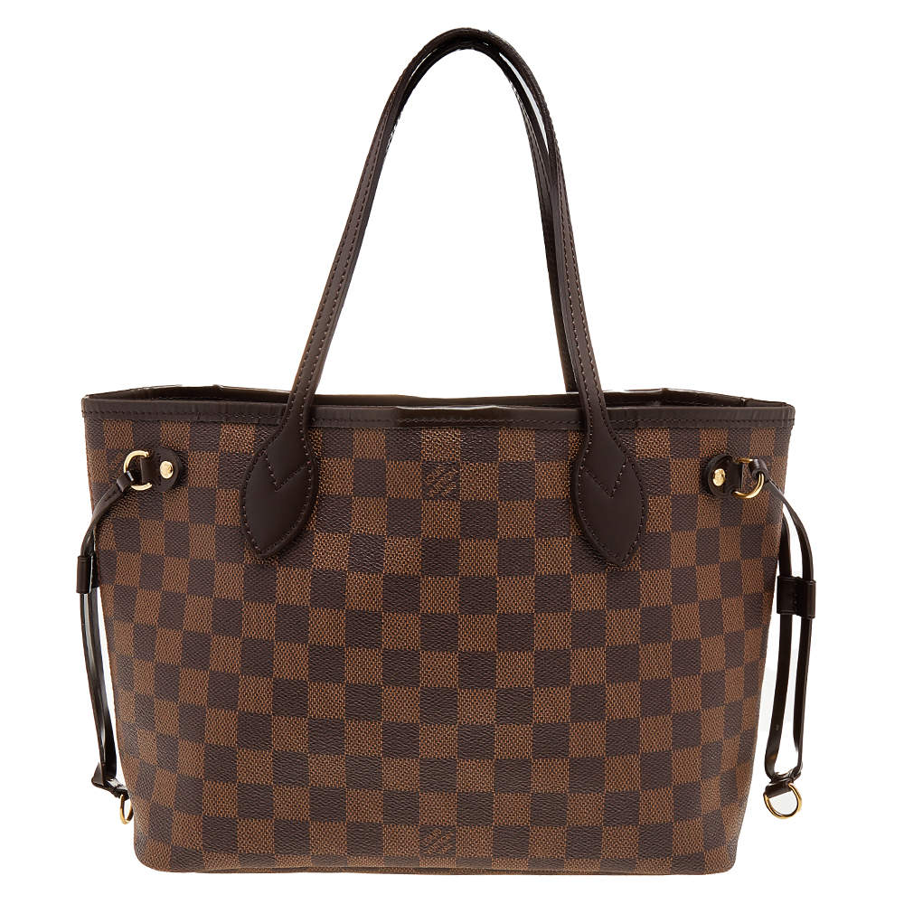 مملوكة مسبقًا Louis Vuitton Damier Ebene Canvas Neverfull PM Bag
