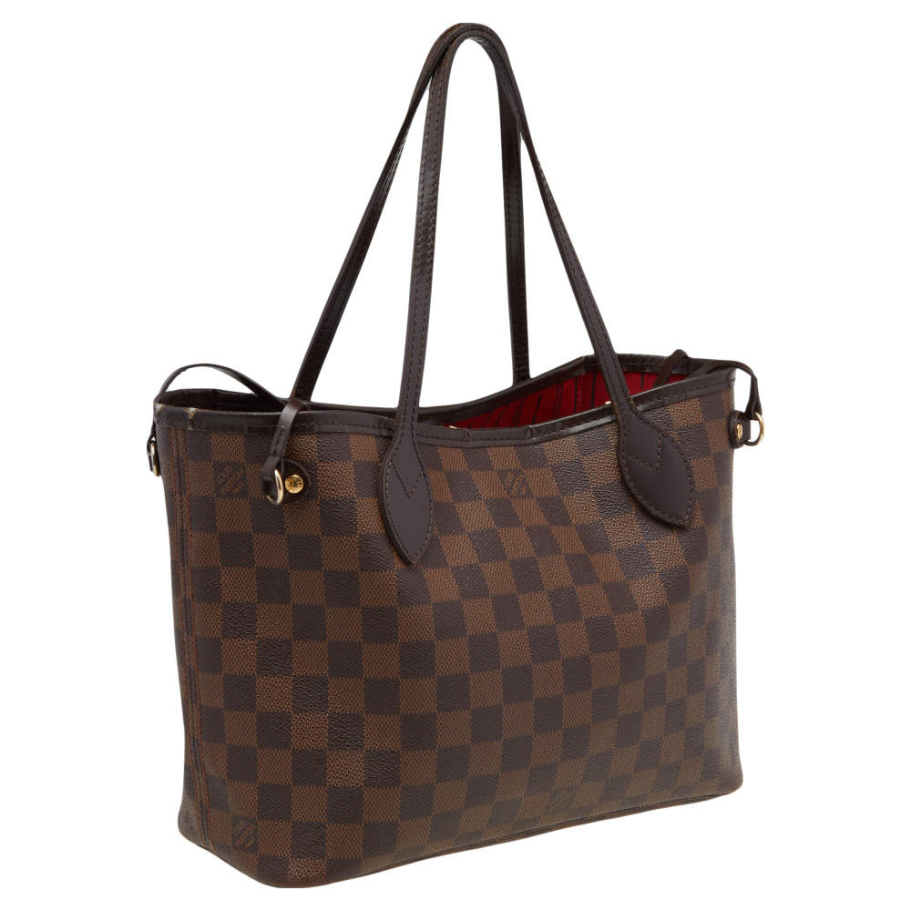 LOUIS VUITTON NEVERFULL PM Damier Ebene Tote bag No.911