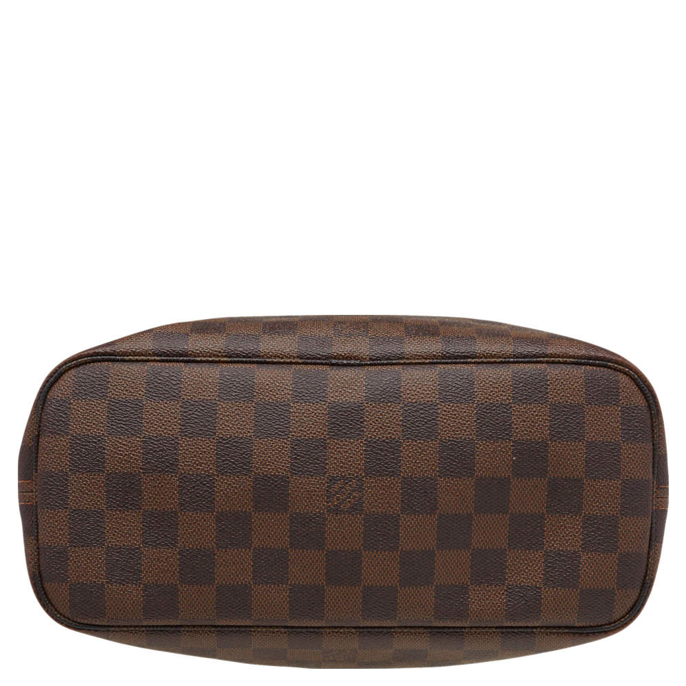 Louis Vuitton Neverfull PM Damier Ebene Dark brown Fur ref.263043 - Joli  Closet
