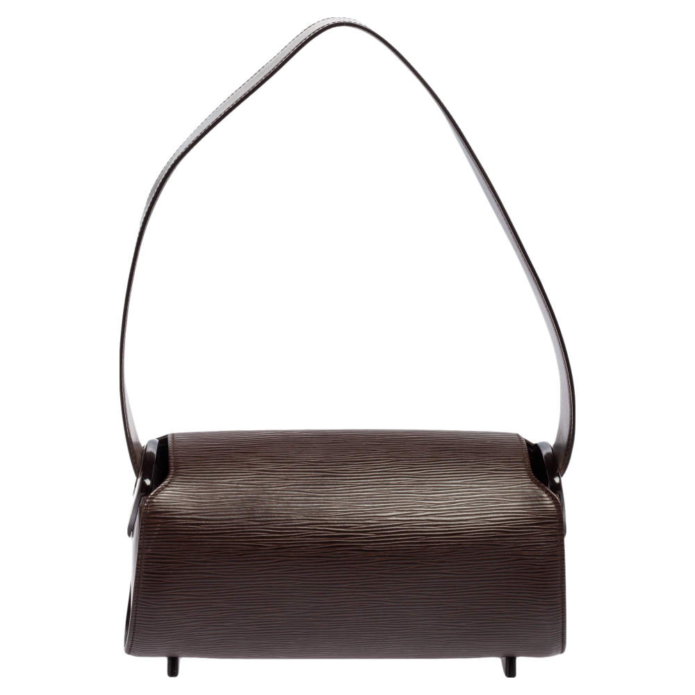 Louis Vuitton Moka Epi Leather Nocturne PM Bag - Yoogi's Closet
