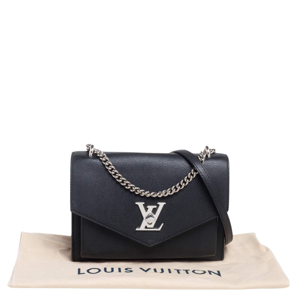 Mylockme leather crossbody bag Louis Vuitton Black in Leather - 34231616