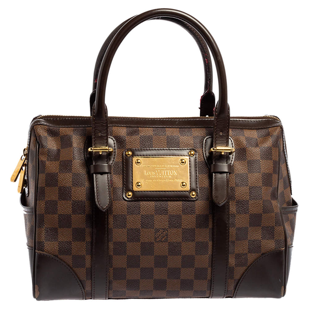 مملوكة مسبقًا حقيبة لوي فيتون "بيركيلي" كانفاس دامييه إيبين