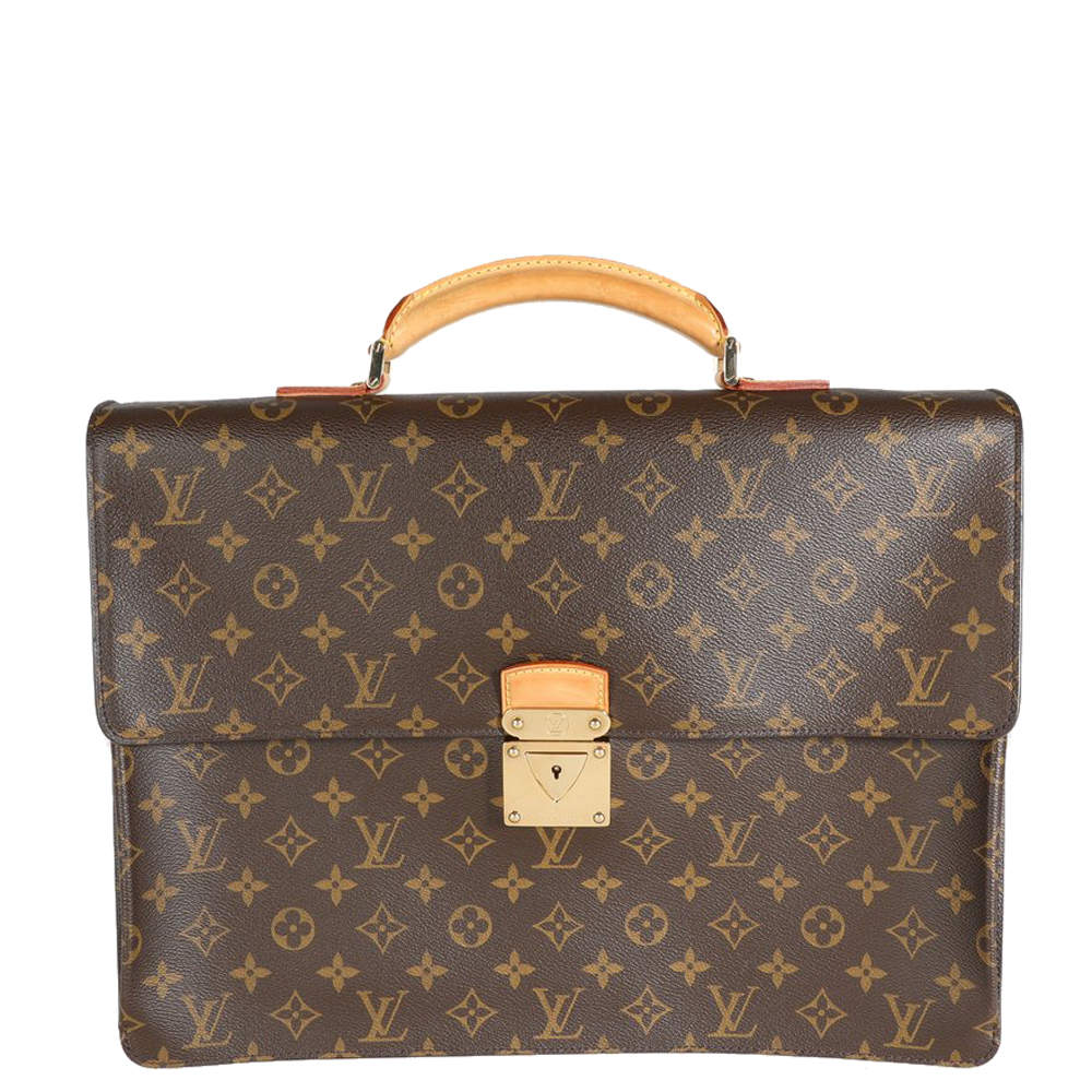 Pre Owned Louis Vuitton Monogram Canvas Robusto Briefcase