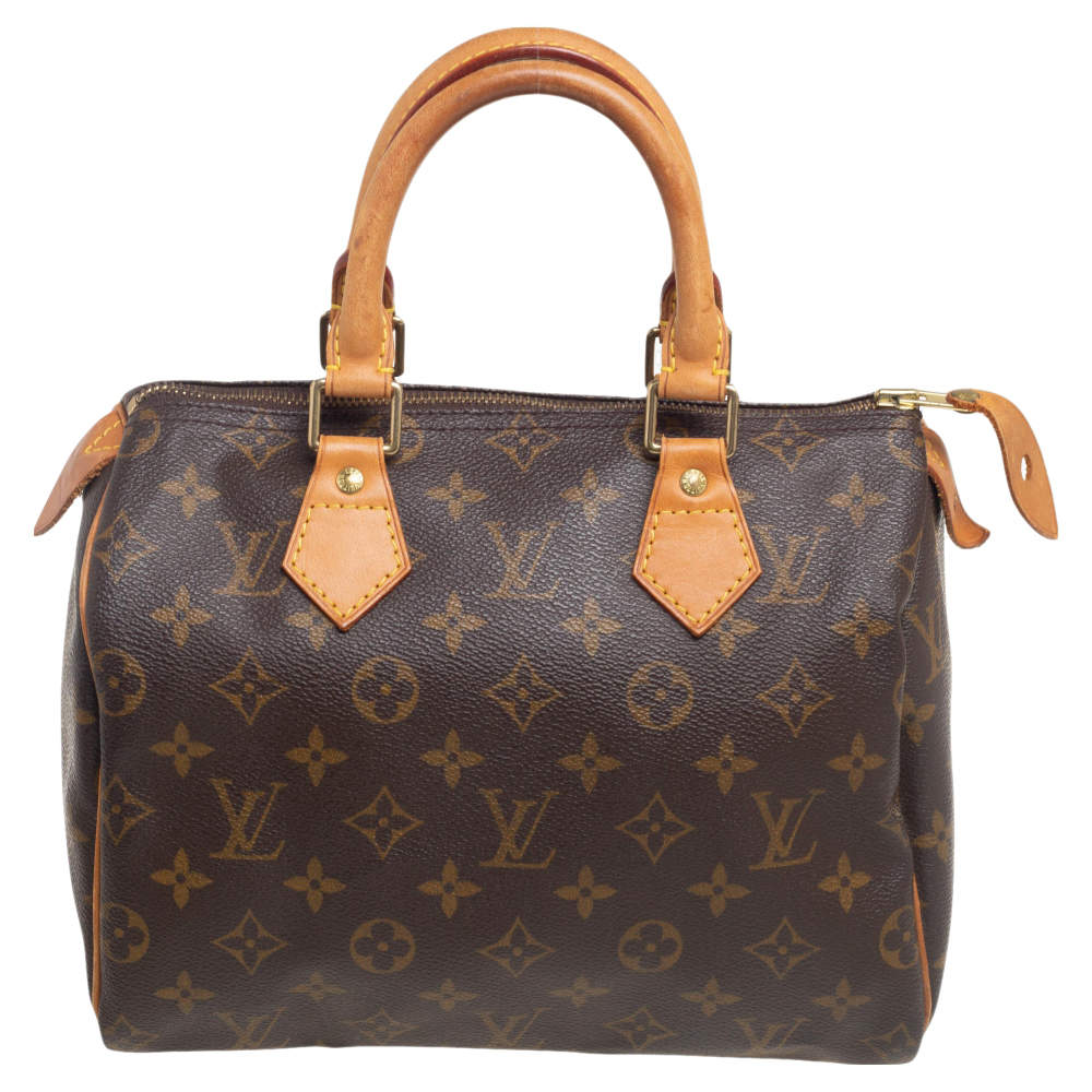 Pre Owned Louis Vuitton Monogram Canvas Speedy 25 Bag