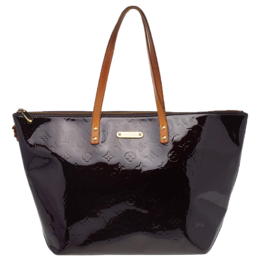 Pre Owned حقيبة لوي فيتون بلفو فيرنيه مونوغرامي أمارانت GM