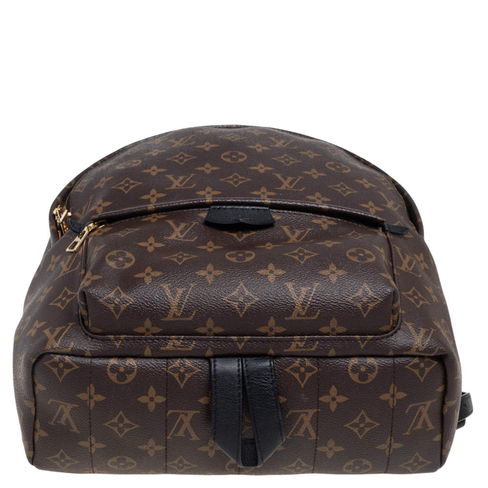 LOUIS VUITTON Monogram Palm Springs MM Backpack M41561 LV Auth