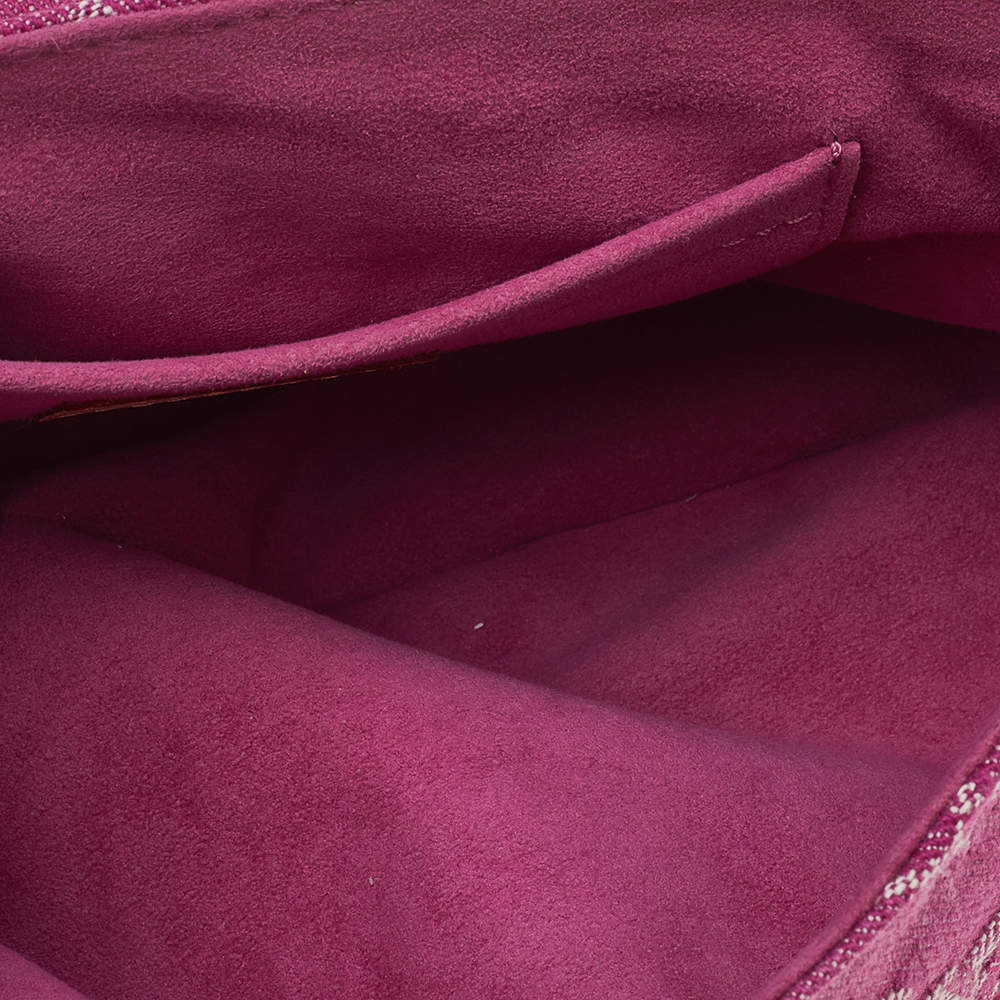 Pleaty handbag Louis Vuitton Pink in Denim - Jeans - 34925468