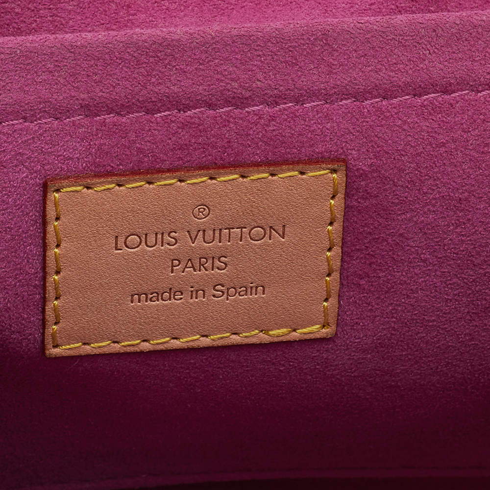 Louis Vuitton Pleaty bag in pink denim Cotton ref.544655 - Joli Closet